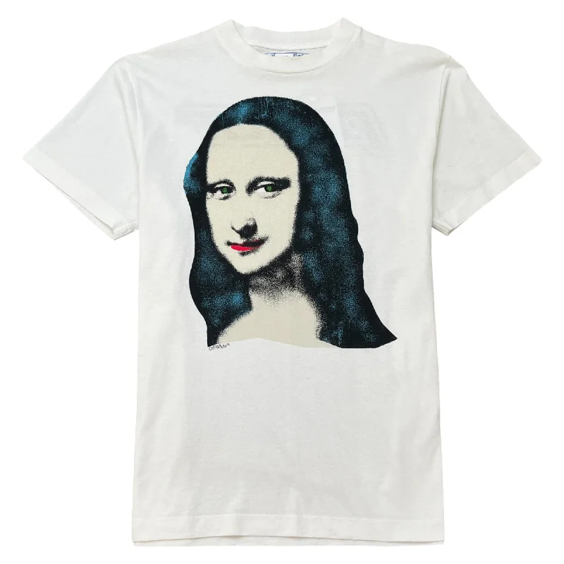 Men's Mona Lisa T-Shirt White Size XXS