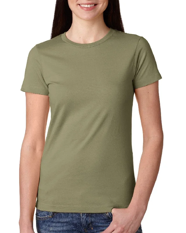 Next Level Ladies Boyfriend Tee | Light Olive