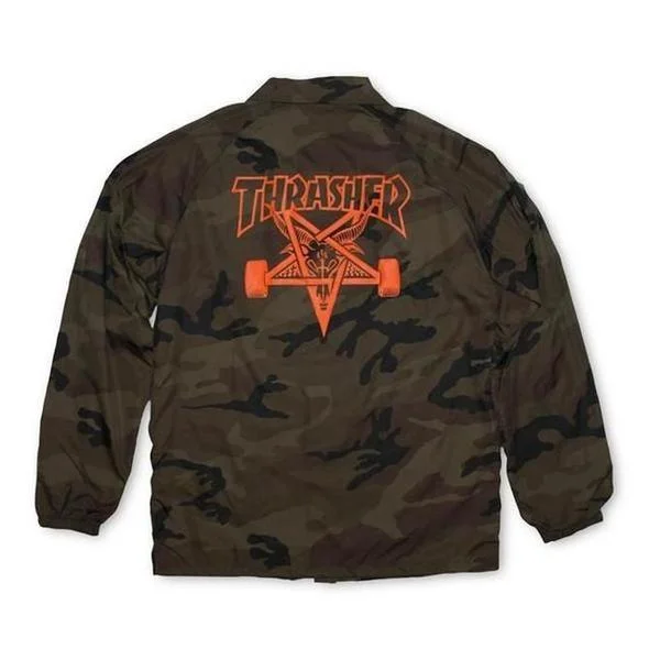 Thrasher Skategoat Coach Jacket Camo