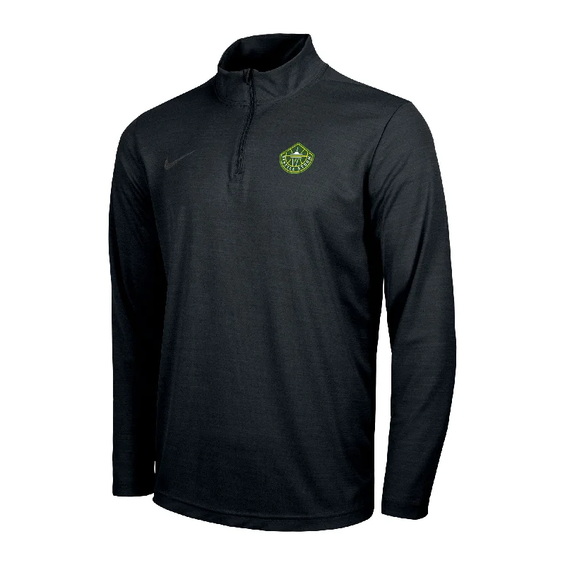 Global Intensity 1/4 Zip Black