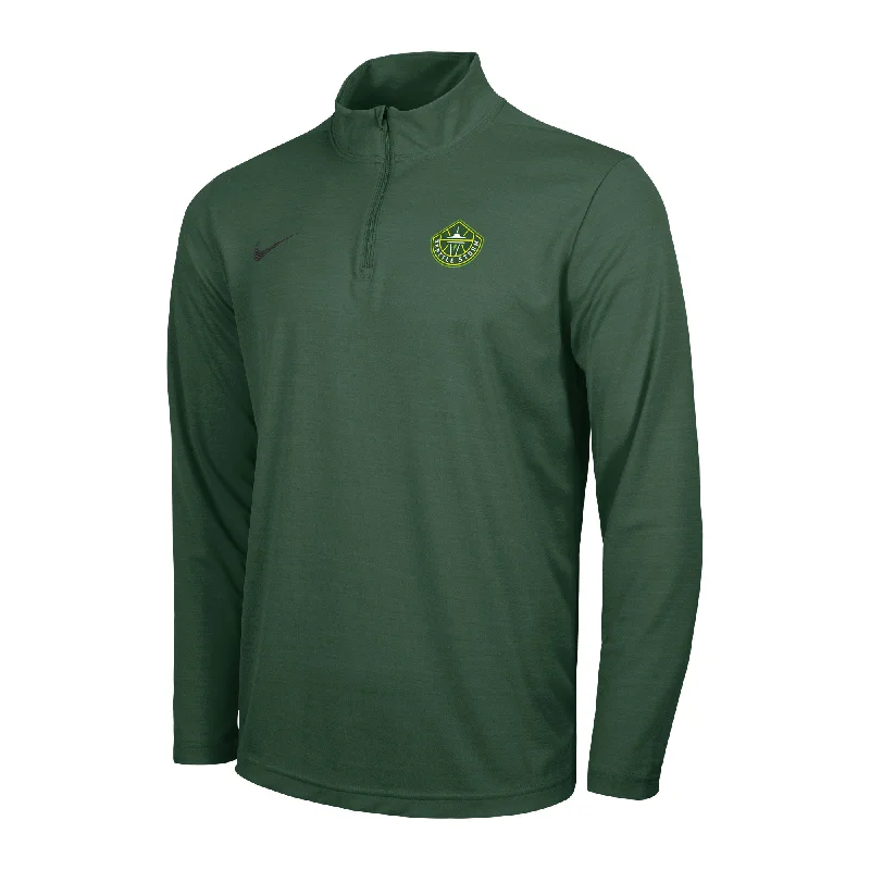 Global Intensity 1/4 Zip Green