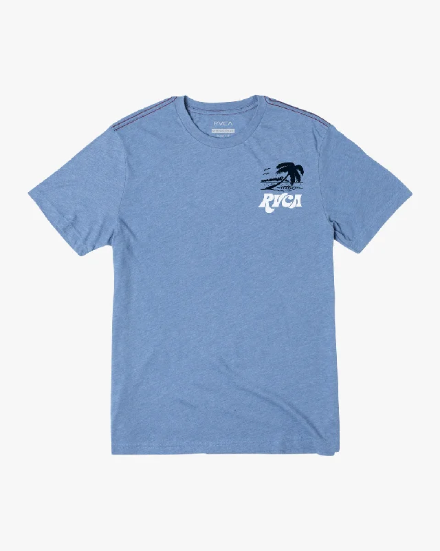 Hawaii RVCA Vacation Tee - French Blue