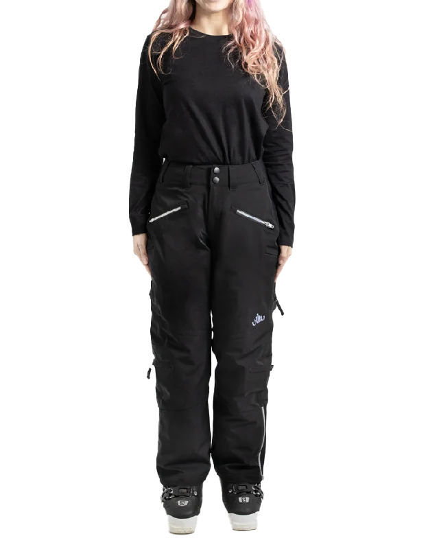 Nobody's Princess Zali Women's Snow Pant Short - Black