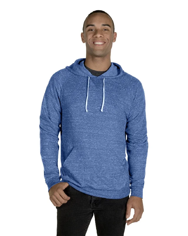 Jerzees Snow Heather Raglan Hoodie | Royal Snow Hthr