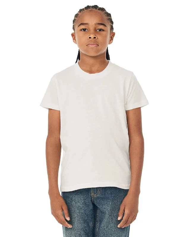 Bella+Canvas Youth Short Sleeve T-Shirt | Vintage White