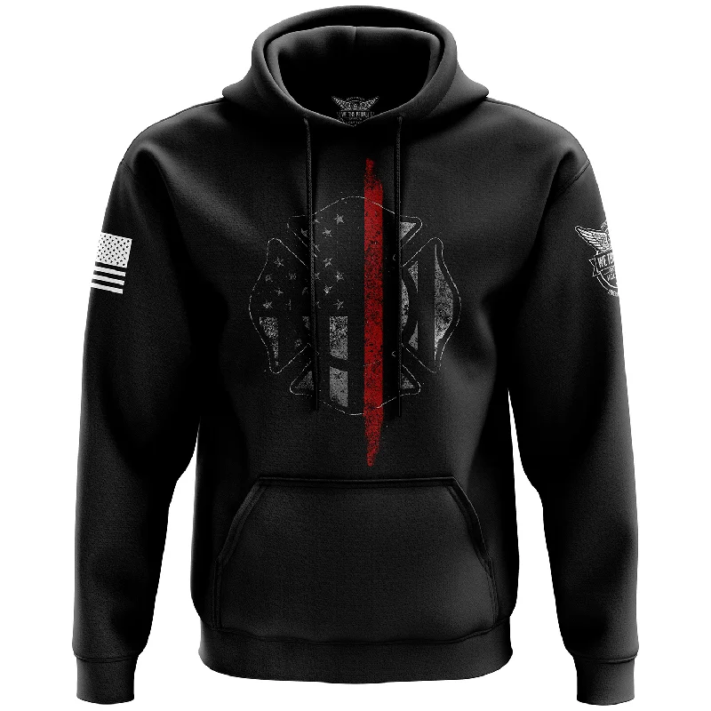 Thin Red Line Flag Hoodie