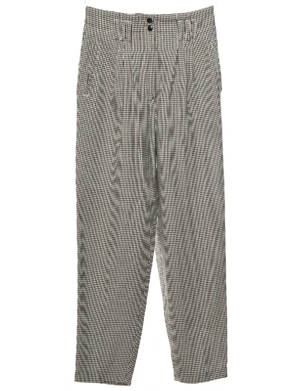 Dogtooth Trousers - W28 L29