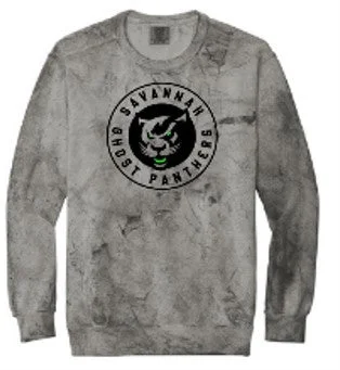 Ghost Panthers Gray Comfort Colors Color Blast Crewneck