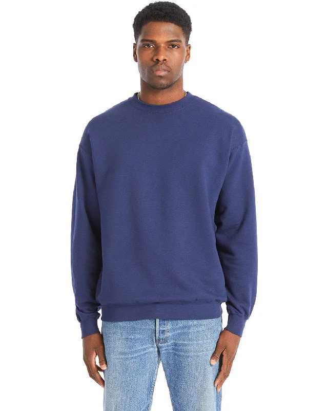 Hanes Perfect Sweats Crewneck Sweatshirt | Navy