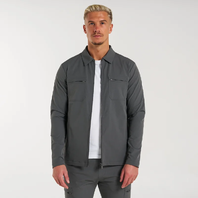 Molina Overshirt - Charcoal