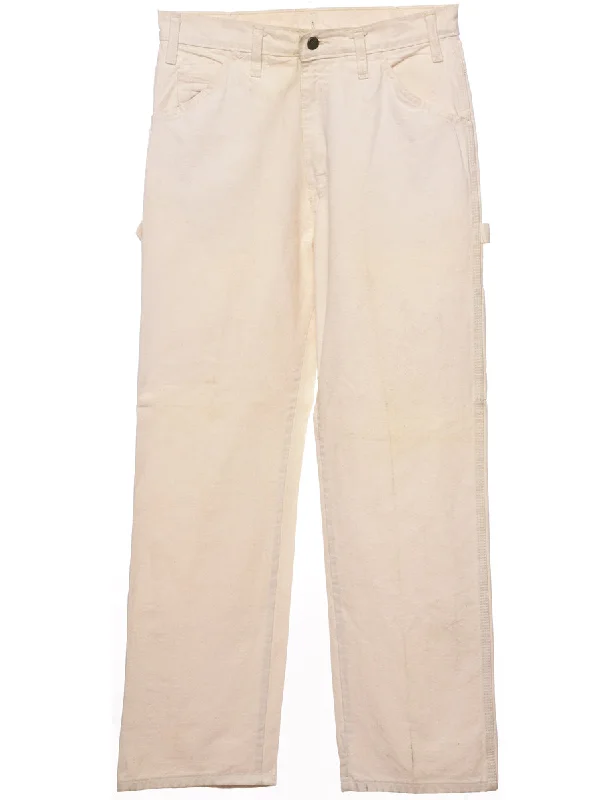 Dickies Beige Workwear Jeans - W32 L30