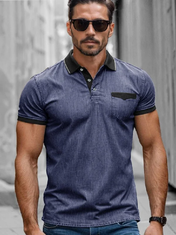 Smart Casual Stretchy Polo Shirt