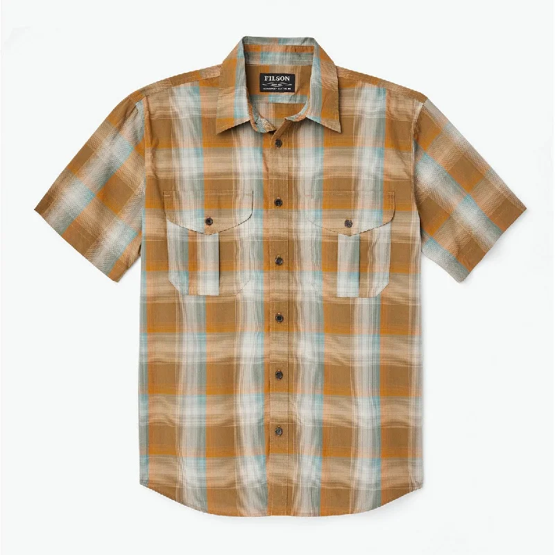 Dark Gold/Pine Plaid