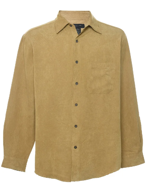 Corduroy Mustard Shirt - M