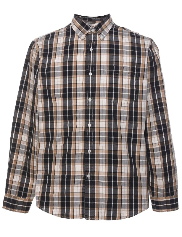 Eddie Bauer Checked Shirt - M