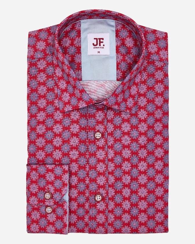 Floral Motif Shirt