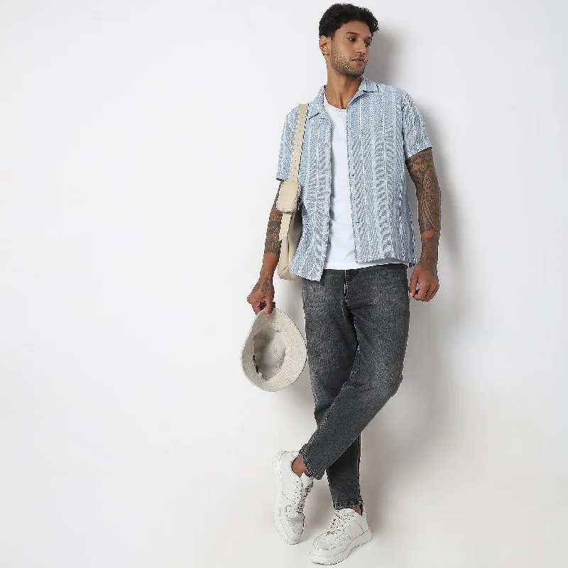 Regular Fit Striped Shirt