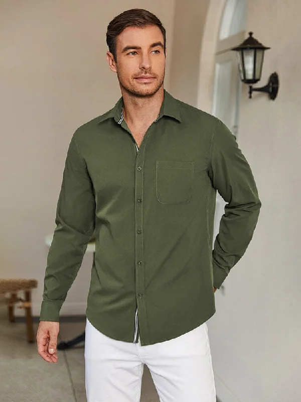 Elegant Untucked Dress Shirt (US Only)