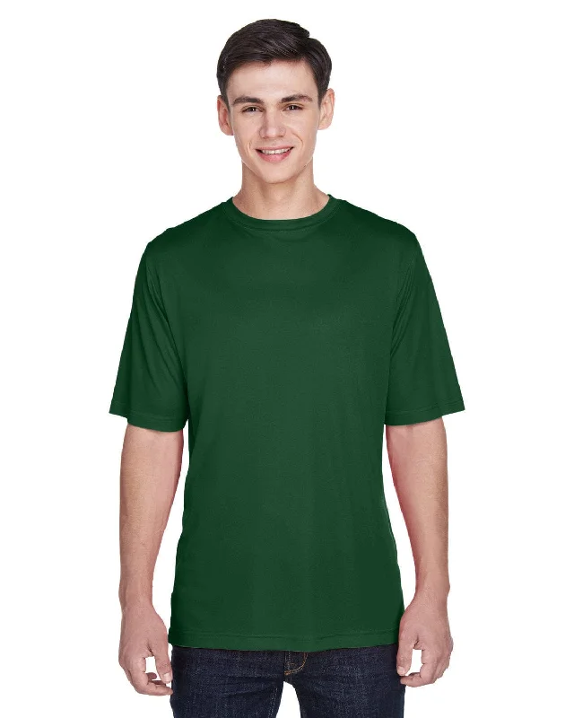 Team 365 Mens Zone Performance T-Shirt | Sport Dark Green