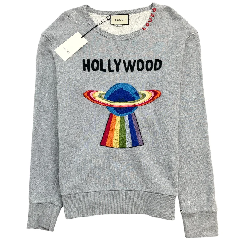 Men's Hollywood Sweatshirt Grey Size L