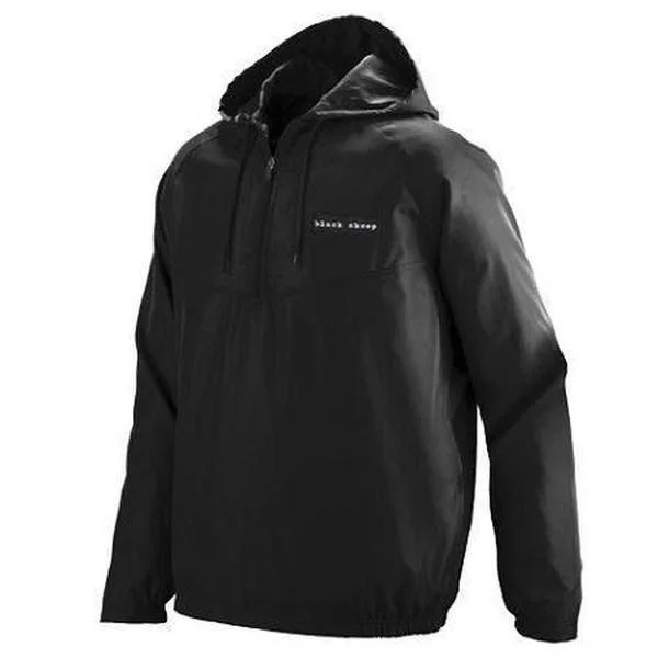 Black Sheep 1/2 Zip Jacket Black