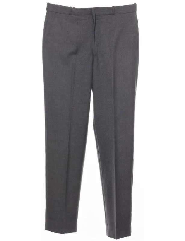 Dark Grey Classic Trousers - W34 L33