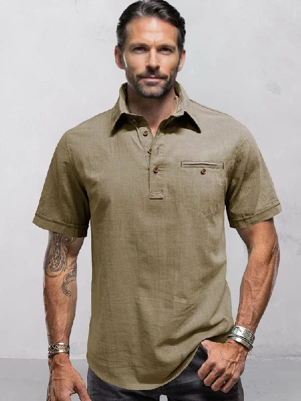 Minimalist Linen Style Shirt