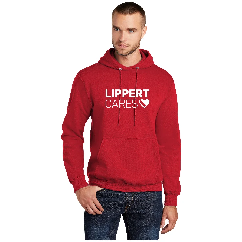 Hoodie - Red Lippert Cares