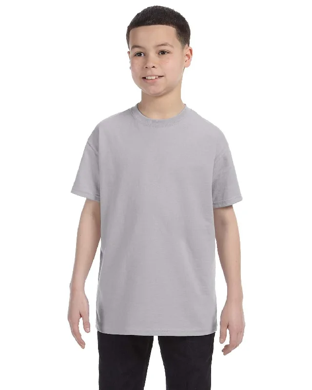 Jerzees Youth Heavyweight 50/50 T-Shirt | Silver