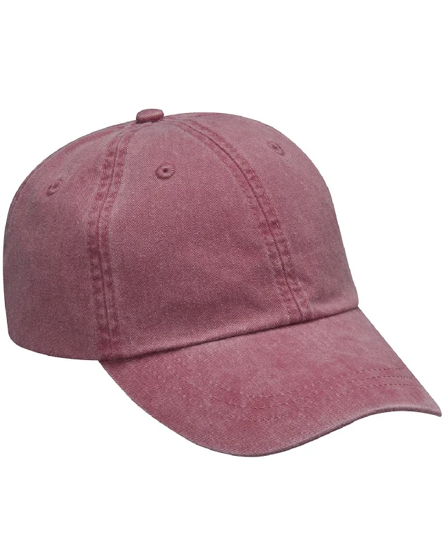 Adams Low-Profile Washed Pigment-Dyed Cap | Nautical Red