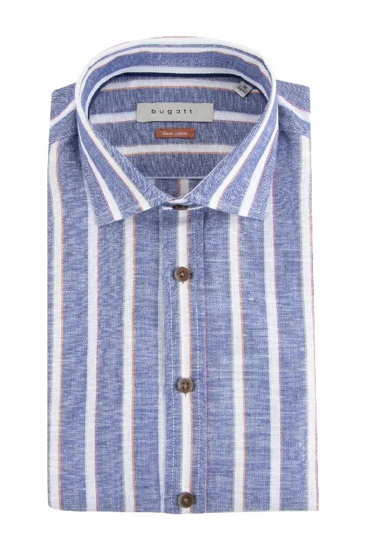 Bugatti Casual Shirt Blue Stripe