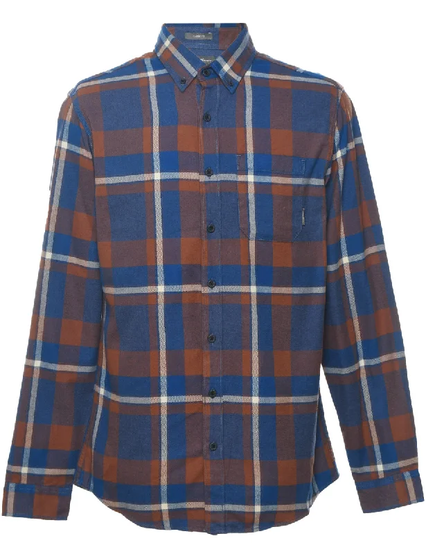 Eddie Bauer Checked Shirt - M