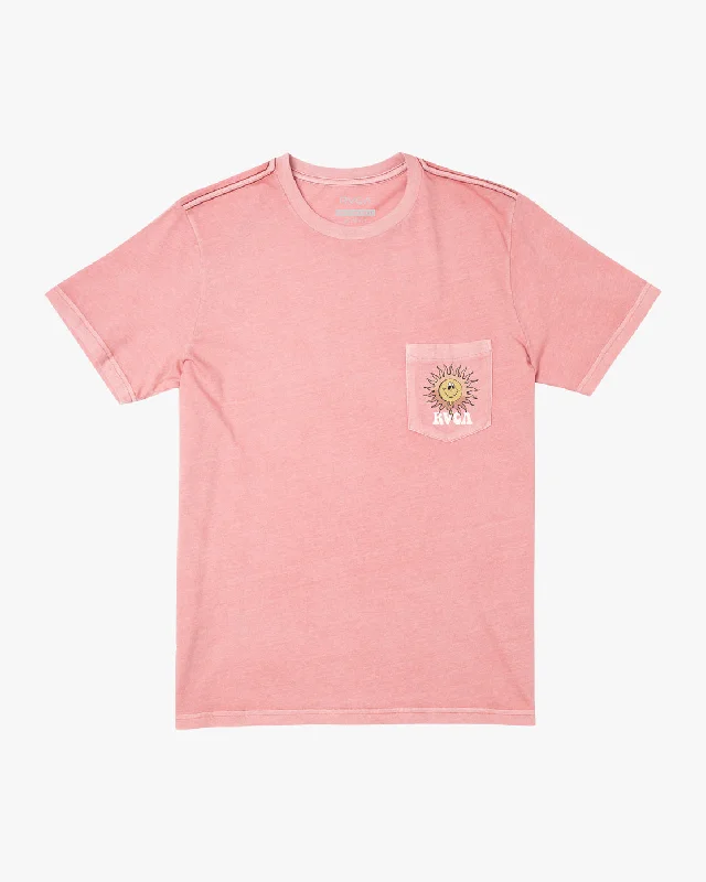 Hawaiian Sun Tee - Dusty Rose