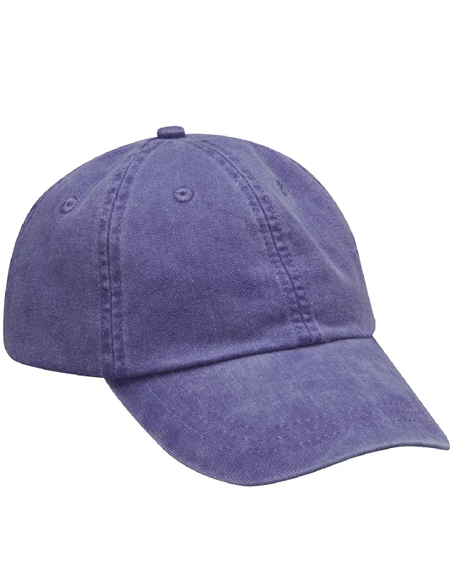 Adams Low-Profile Washed Pigment-Dyed Cap | Purple