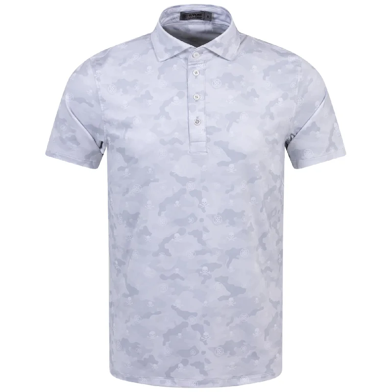 Icon Camo Tech Jersey Slim Fit Polo Snow - AW24