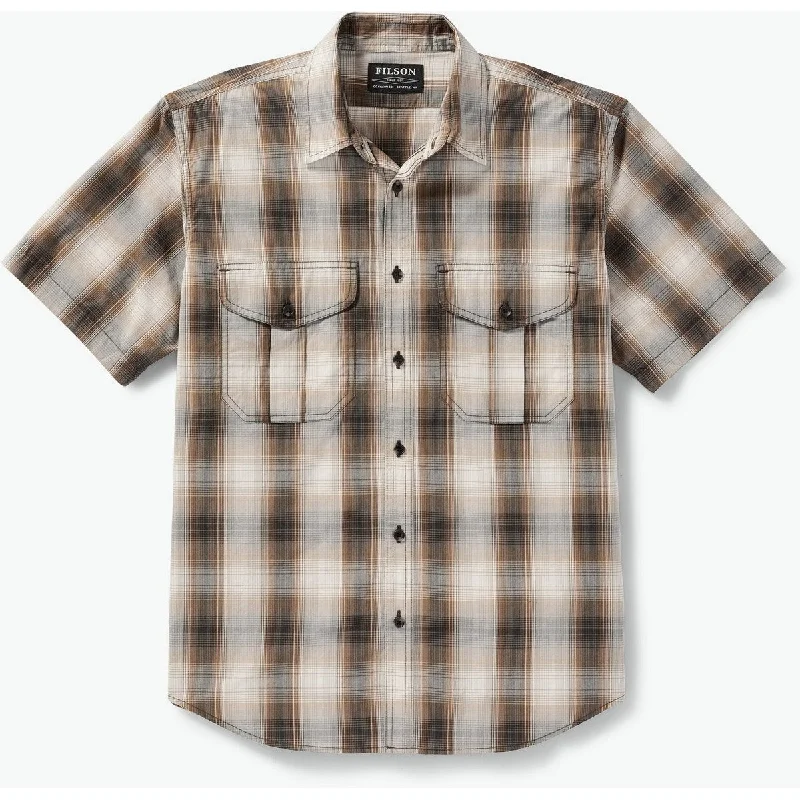 Men's Feather Cloth Short Sleeve Shirt