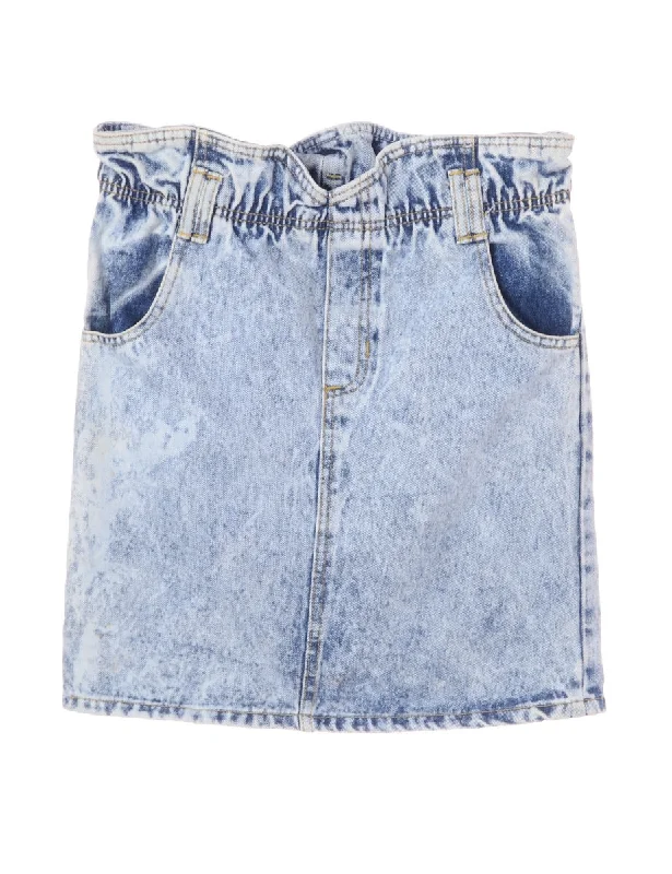 Denim Mini Skirt