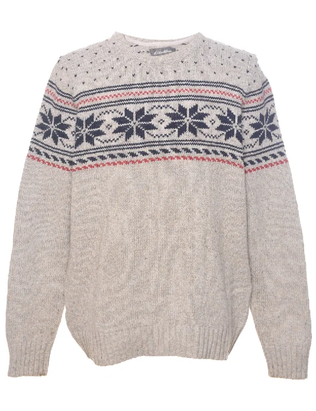 Eddie Bauer Nordic Jumper - L