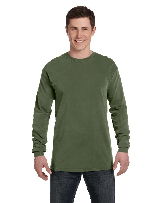 Comfort Colors Garment-Dyed Long Sleeve T-Shirt | Hemp