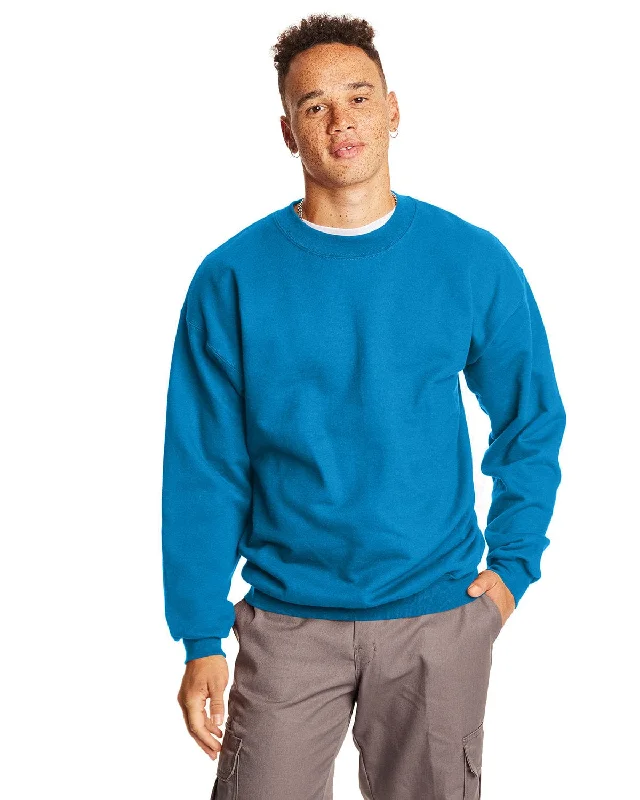 Hanes Ultimate Cotton Crewneck Sweatshirt | Teal