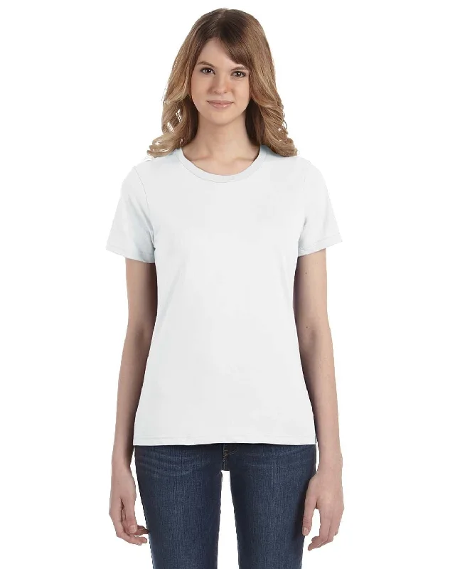 Anvil Ladies Fashion Fit T-Shirt | White