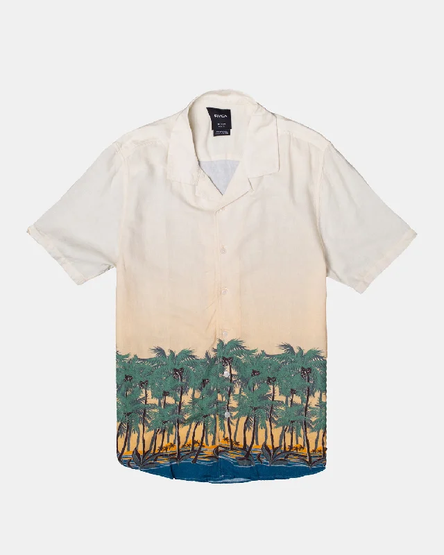 Wasted Palms Short Sleeve Shirt - Buttermilk