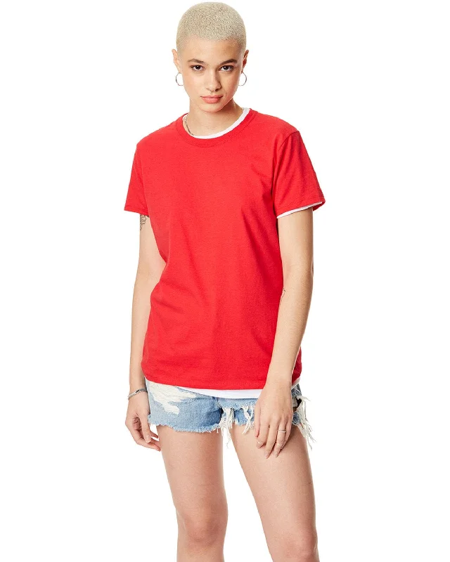 Hanes Ladies Classic Fit Tee | Deep Red