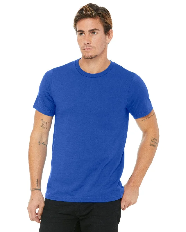 Bella+Canvas Unisex Made in the USA Short Sleeve T-Shirt | True Royal