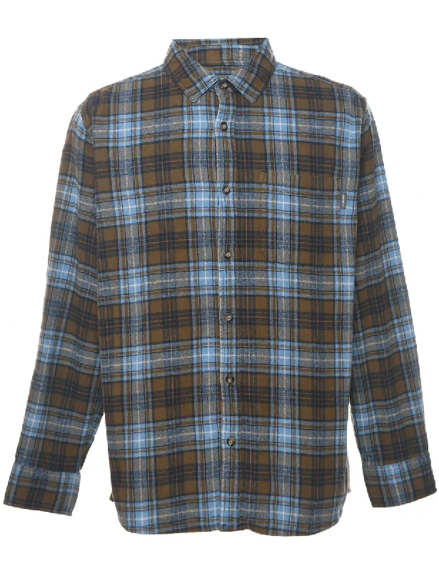 Eddie Bauer Checked Shirt - L