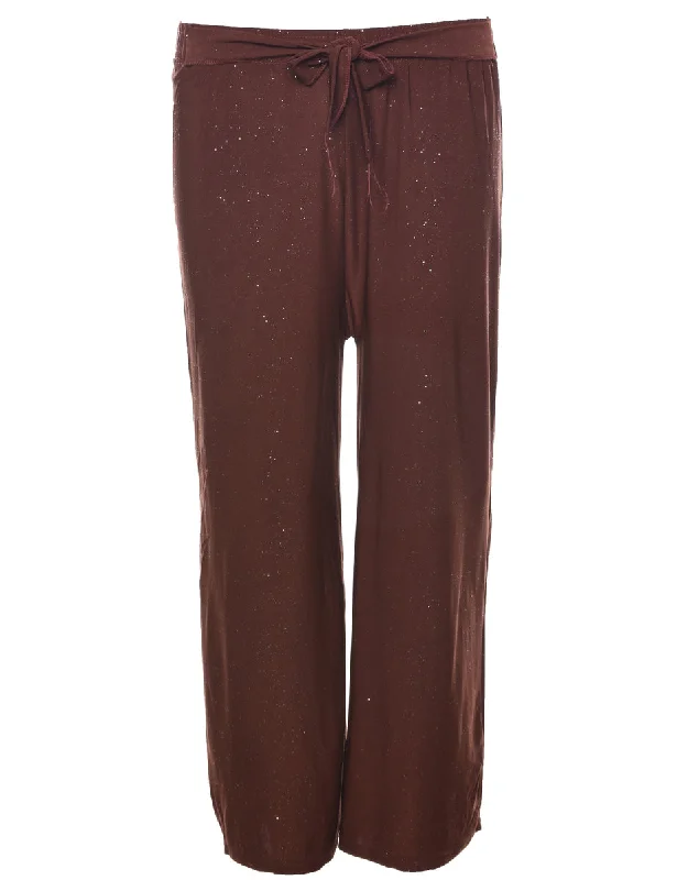 Dark Brown Trousers - W28 L22