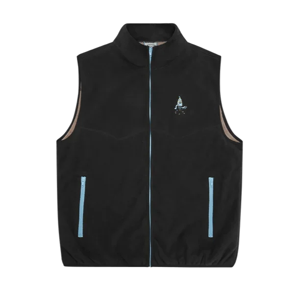 Fleece Vest Black