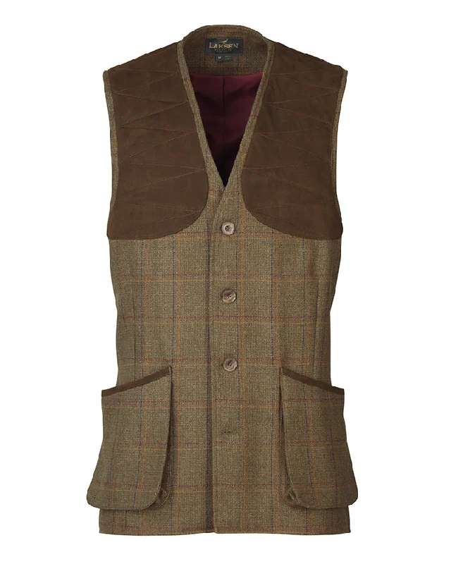 Laksen Woolston Tweed Leith Shooting Vest