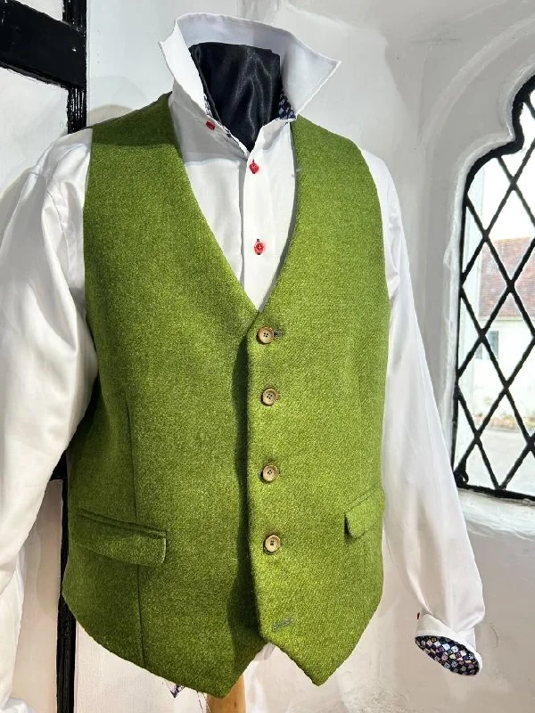 EMERALD TWEED WAISTCOAT