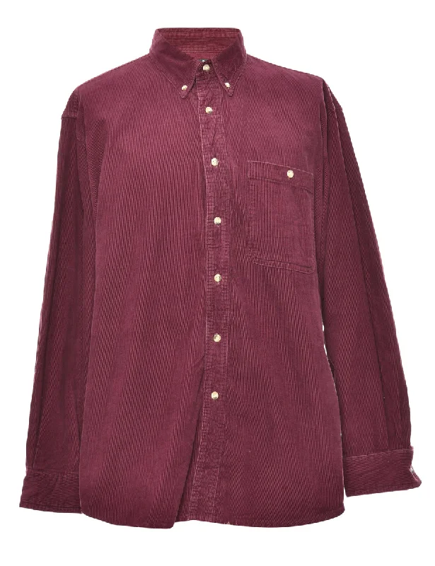 Corduroy Magneta Shirt - L